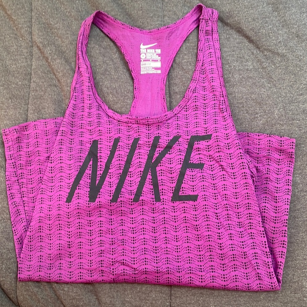 Purple Nike Drifit Tank
